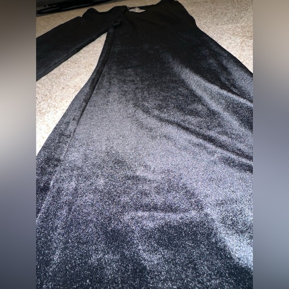 Tahari Black Shimmer Pants - Picture 2 of 4